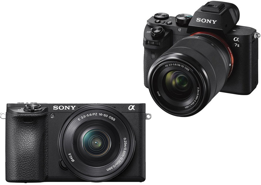 Sony Alpha A6500 vs A7II